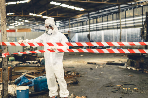 Professional Hoarding Cleanup technician working in Niles, OH